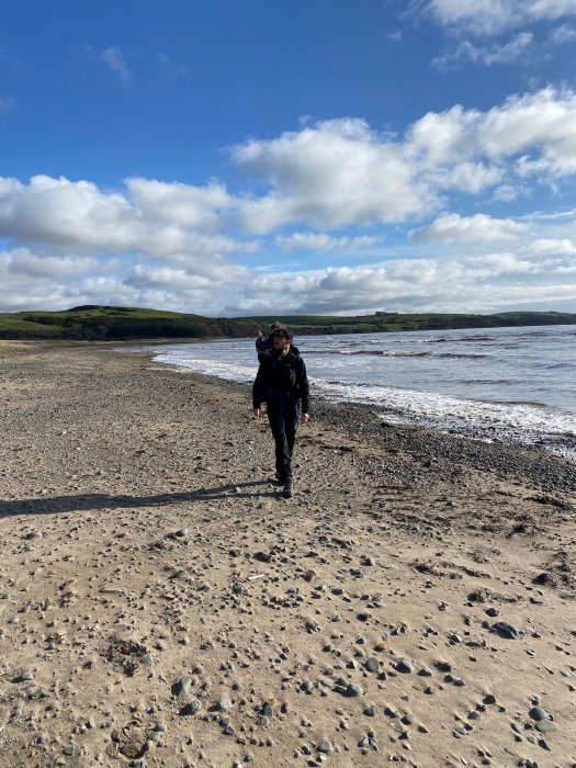 Luce Bay in Dumfries and Galloway makes for a gorgeous beach walk.